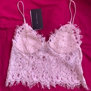 Zara Lace Top/NWT/Size S